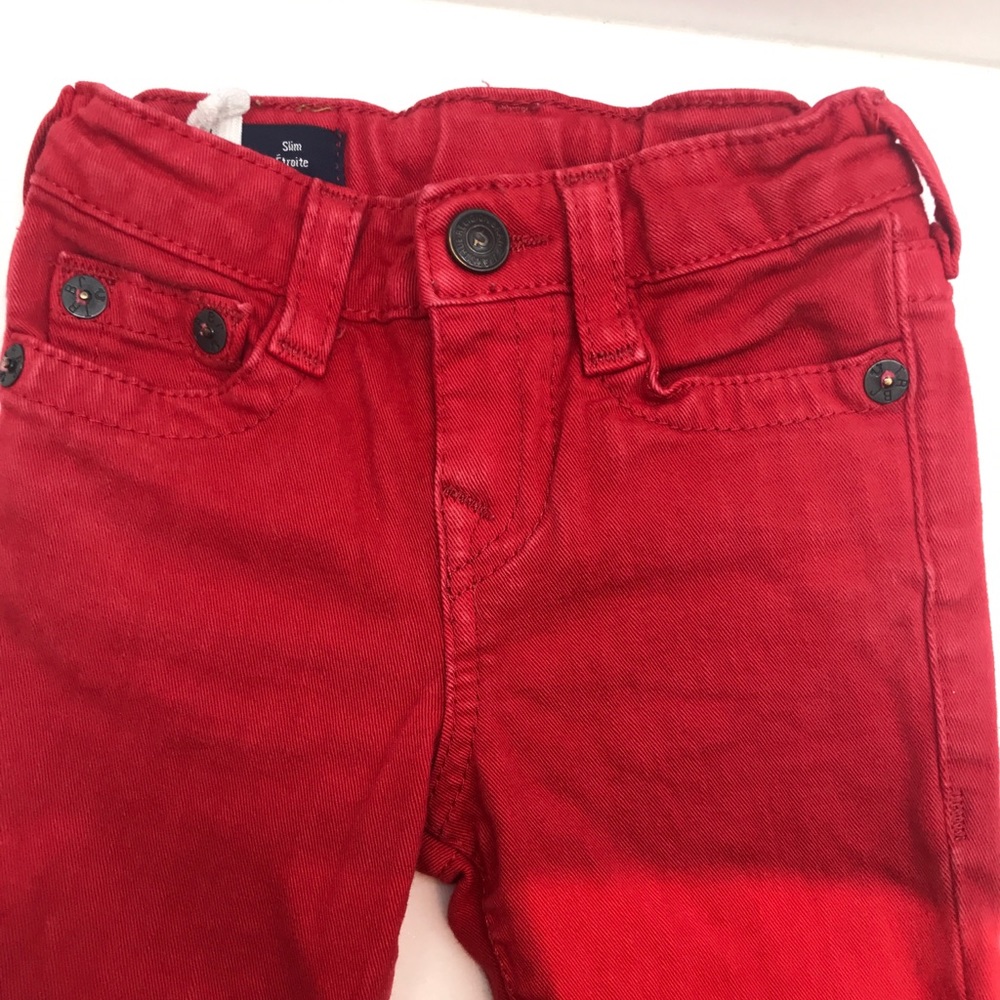 Kids size 3 True Religion red jeans